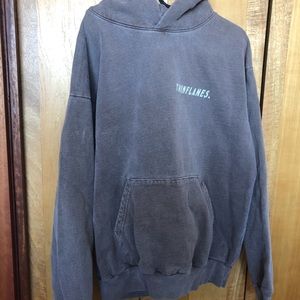 Twin flames Brown hoodie (LA brand)